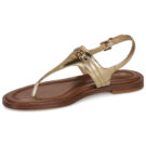 MICHAEL Michael Kors  MANDY THONG SANDAL  Oro -  Infradito Donna - 4