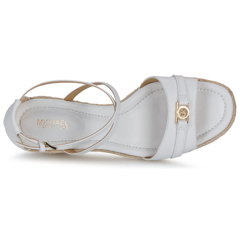 MICHAEL Michael Kors  MANDY WEDGE  Bianco -  Espadrillas Donna - 6