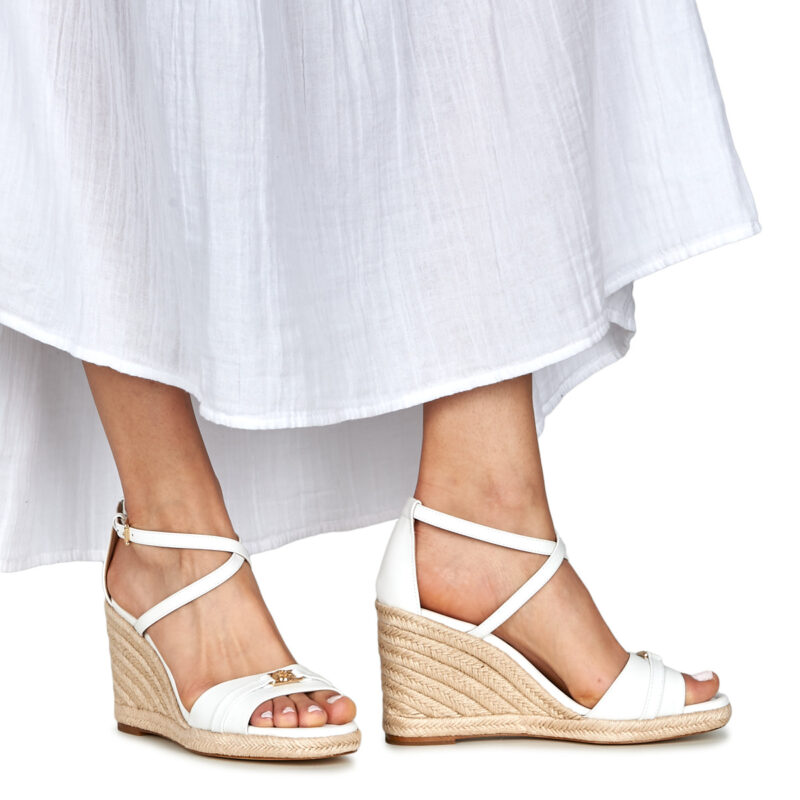 MICHAEL Michael Kors  MANDY WEDGE  Bianco -  Espadrillas Donna - 8