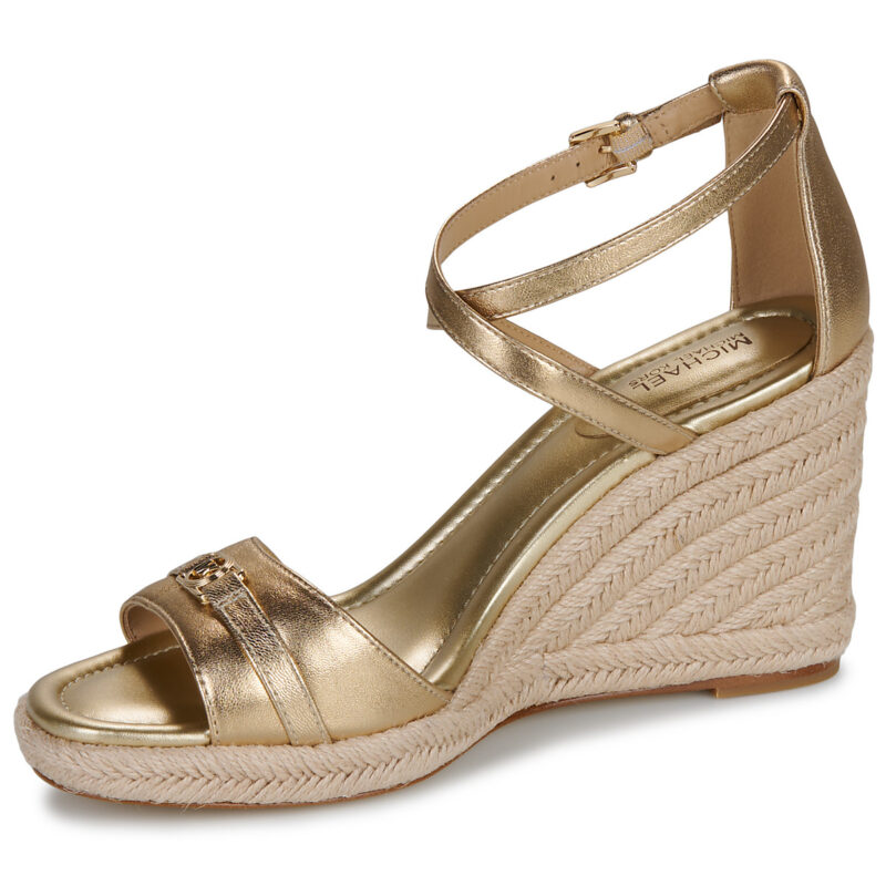 MICHAEL Michael Kors MANDY WEDGE Gold Espadrilles Women - 4