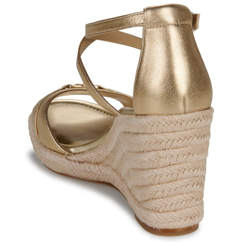 MICHAEL Michael Kors MANDY WEDGE Gold Espadrilles Women - 5