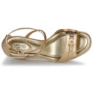 MICHAEL Michael Kors MANDY WEDGE Gold Espadrilles Women - 6