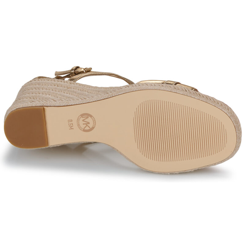 MICHAEL Michael Kors MANDY WEDGE Gold Espadrilles Women - 7
