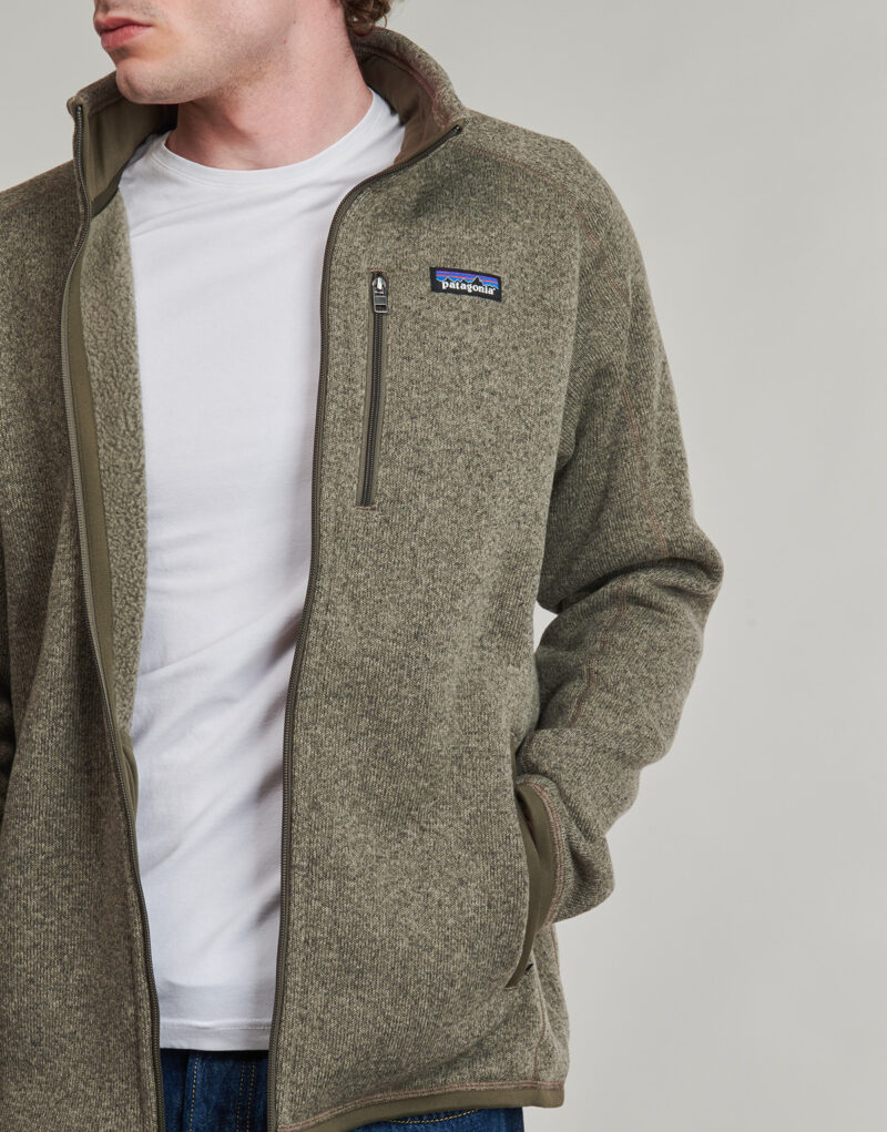 Felpa Patagonia M'S BETTER SWEATER JACKET Beige Felpe Uomo - 5