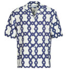 Camicia a maniche corte Selected SLHRELAX-VERO Blu Camicie a maniche corte Uomo - 1
