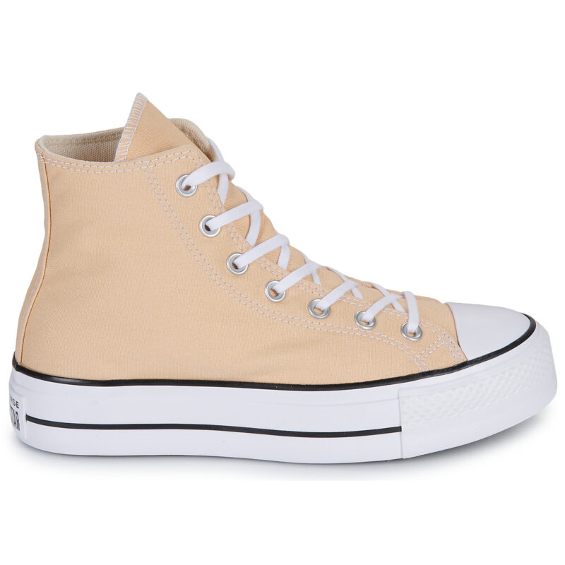 Converse  CHUCK TAYLOR ALL STAR LIFT PLATFORM  Beige -  Sneakers alte Donna - 2
