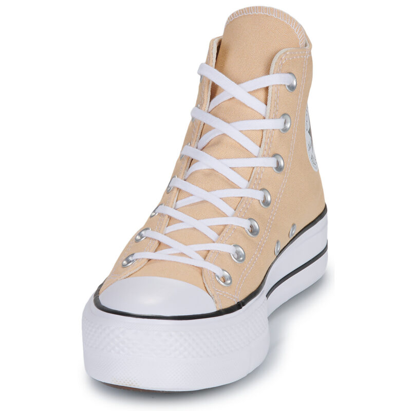 Converse  CHUCK TAYLOR ALL STAR LIFT PLATFORM  Beige -  Sneakers alte Donna - 3