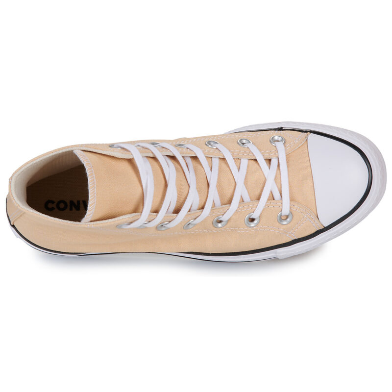 Converse  CHUCK TAYLOR ALL STAR LIFT PLATFORM  Beige -  Sneakers alte Donna - 6