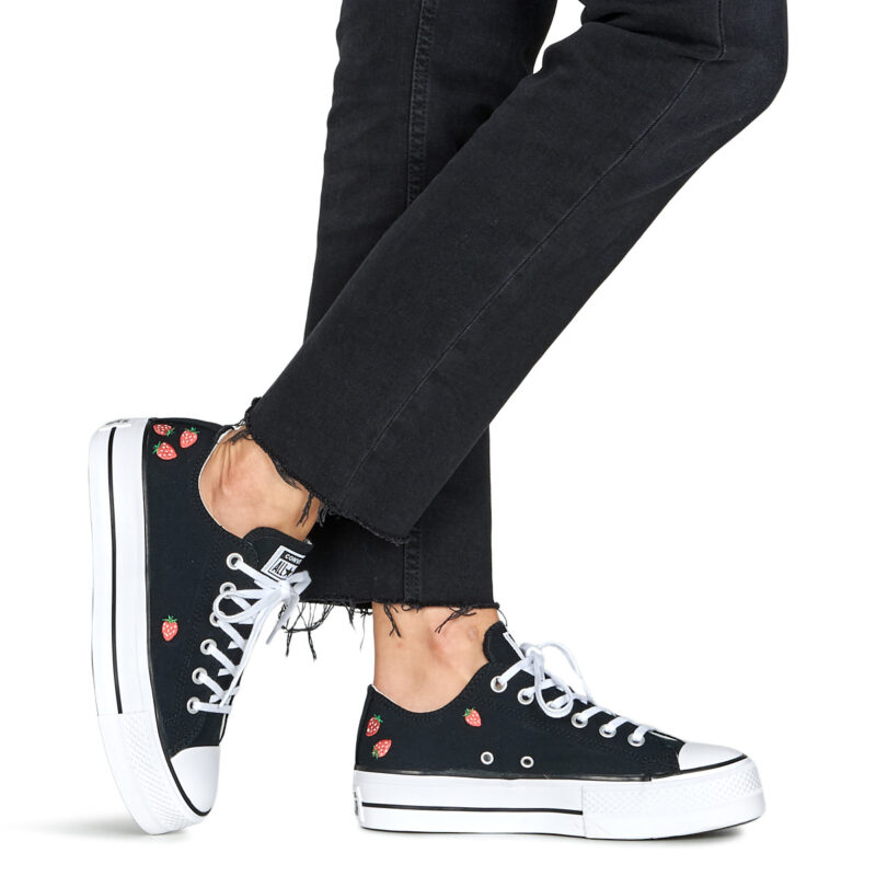 Converse  CHUCK TAYLOR ALL STAR LIFT  Nero -  Sneakers alte Donna - 8