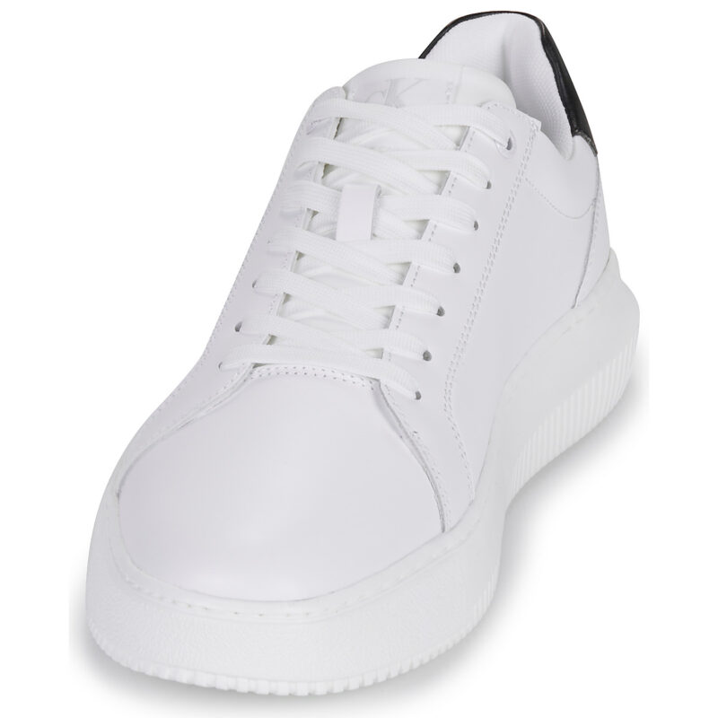 Calvin Klein Jeans  CHUNKY CUPSOLE MONO LTH  Bianco -  Sneakers Uomo - 3