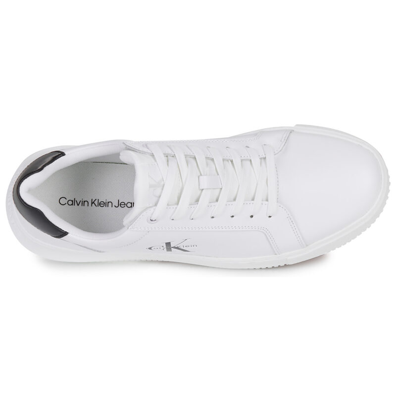 Calvin Klein Jeans  CHUNKY CUPSOLE MONO LTH  Bianco -  Sneakers Uomo - 6