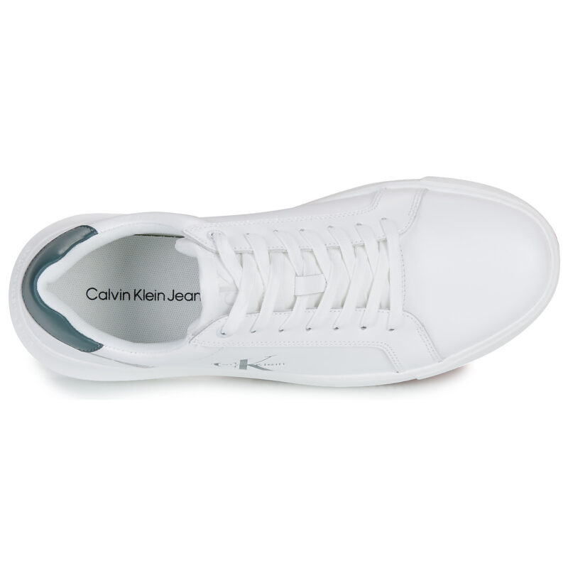 Calvin Klein Jeans CHUNKY CUPSOLE MONO LTH White Men's Sneakers - 6
