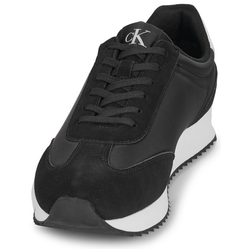 Calvin Klein Jeans RETRO RUNNER LACE UP NY-SU Nero Sneakers Uomo - 3