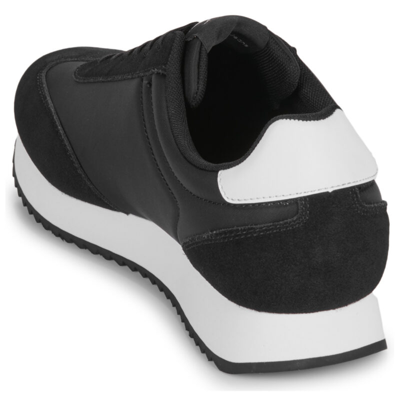 Calvin Klein Jeans RETRO RUNNER LACE UP NY-SU Nero Sneakers Uomo - 5