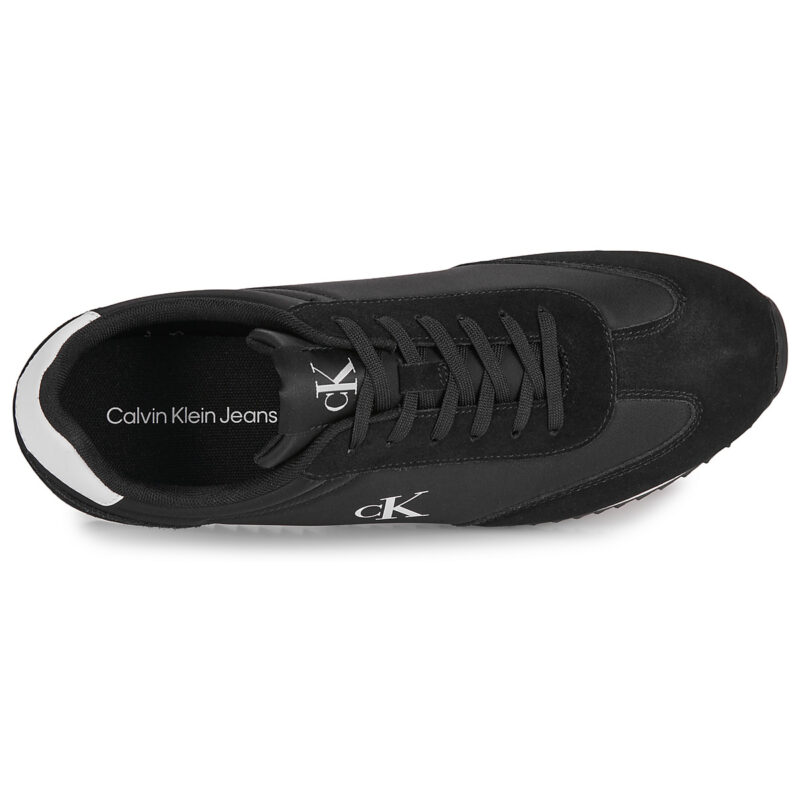 Calvin Klein Jeans RETRO RUNNER LACE UP NY-SU Nero Sneakers Uomo - 6