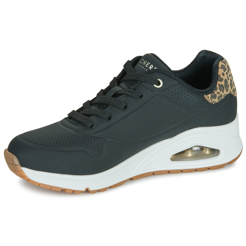 Skechers UNO JUNGLE NITE Nero Sneakers basse Donna - 4