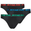 Slip Athena MY PETITS PRIX Pack de 4 Black Men's Slip