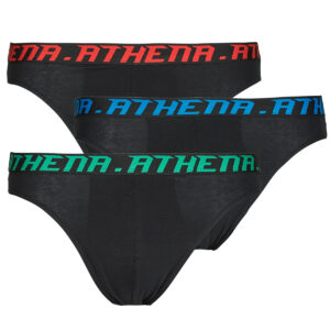 Slip  Athena  MY PETITS PRIX Pack de 4  Nero -  Slip Uomo