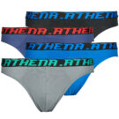 Slip Athena MY PETITS PRIX Pack de 4 Blu Slip Uomo - 1