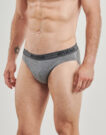 Slip Athena BASIC COTON Pack de 4 Grigio Slip Uomo - 3
