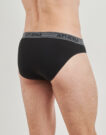 Slip Athena BASIC COTON Pack de 4 Nero Slip Uomo - 4