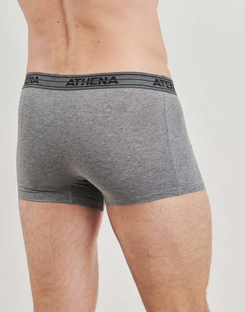 Boxer Athena BASIC COTON Pack de 4 Noir Boxer Homme - 4