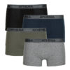 Boxer Athena BASIC COTON Pack de 4 Negro Boxer Hombre