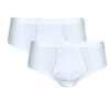 Slip Athena BASIC COTON BIO Pack de 2 Bianco Slip Uomo