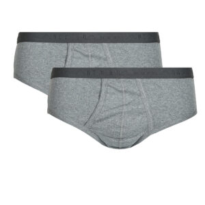 Slip  Athena  BASIC COTON BIO Pack de 2  Grigio -  Slip Uomo