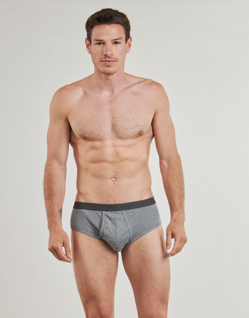 Athena BASIC BIO COTON Calzoncillos Pack de 2 Calzoncillos grises para hombre - 2