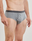 Athena BASIC BIO COTON Calzoncillos Pack de 2 Calzoncillos grises para hombre - 3