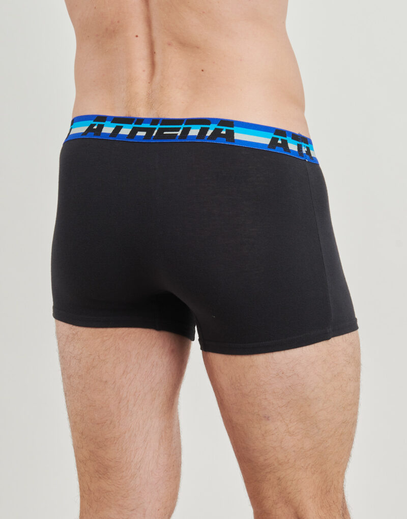 Boxer Athena COTON 720 STRETCH Pack de 3 Nero Boxer Uomo - 4