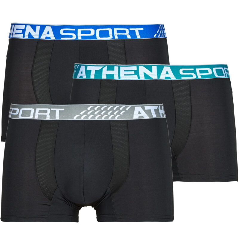Boxer  Athena  FRESH Pack de 3  Nero -  Boxer Uomo - 1