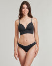 Triangle/Wire-free Athena SECONDE PEAU BUSTIER COQUES Black Wire-free Women - 2