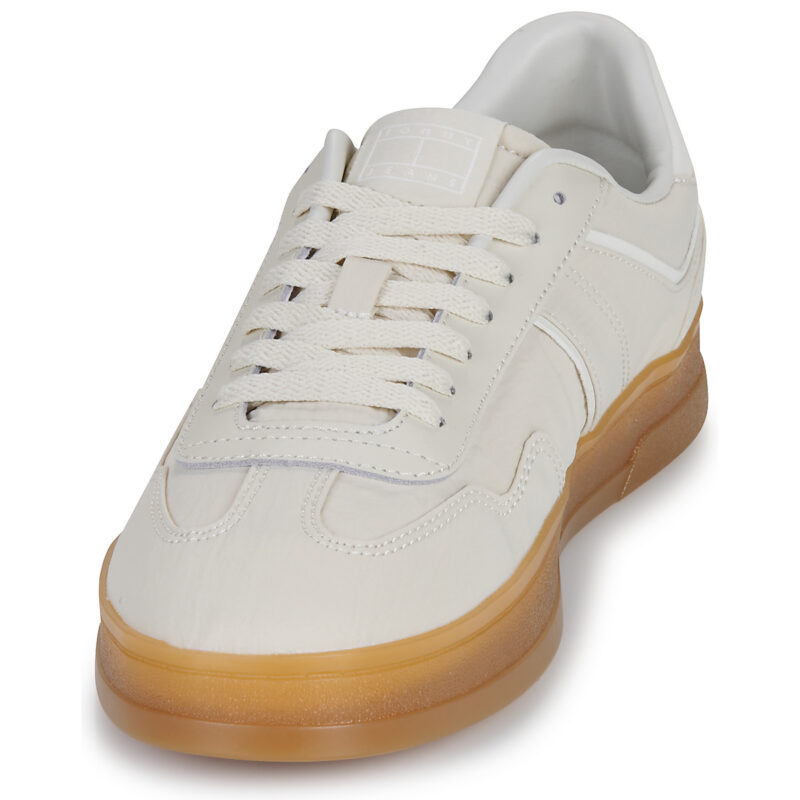 Baskets basses Tommy Jeans THE GREENWICH TEXTILE Beige pour femme - 3