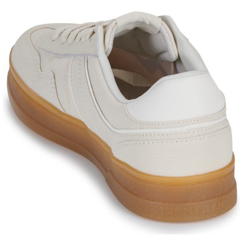 Baskets basses Tommy Jeans THE GREENWICH TEXTILE Beige pour femme - 5