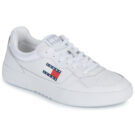 Tommy Jeans (NEW)TJM CUPSOLE LEATHER ESS Baskets Homme Blanc - 1