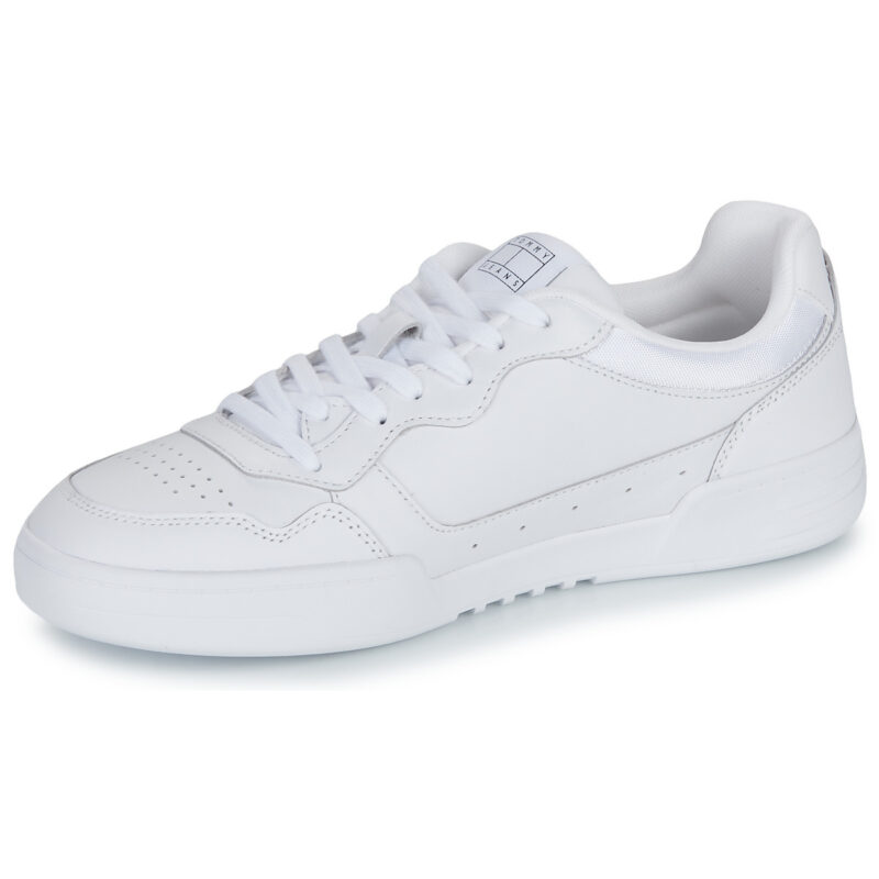 Tommy Jeans (NEW)TJM CUPSOLE LEATHER ESS Baskets Homme Blanc - 4