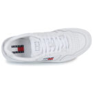 Tommy Jeans (NEW)TJM CUPSOLE LEATHER ESS Baskets Homme Blanc - 6