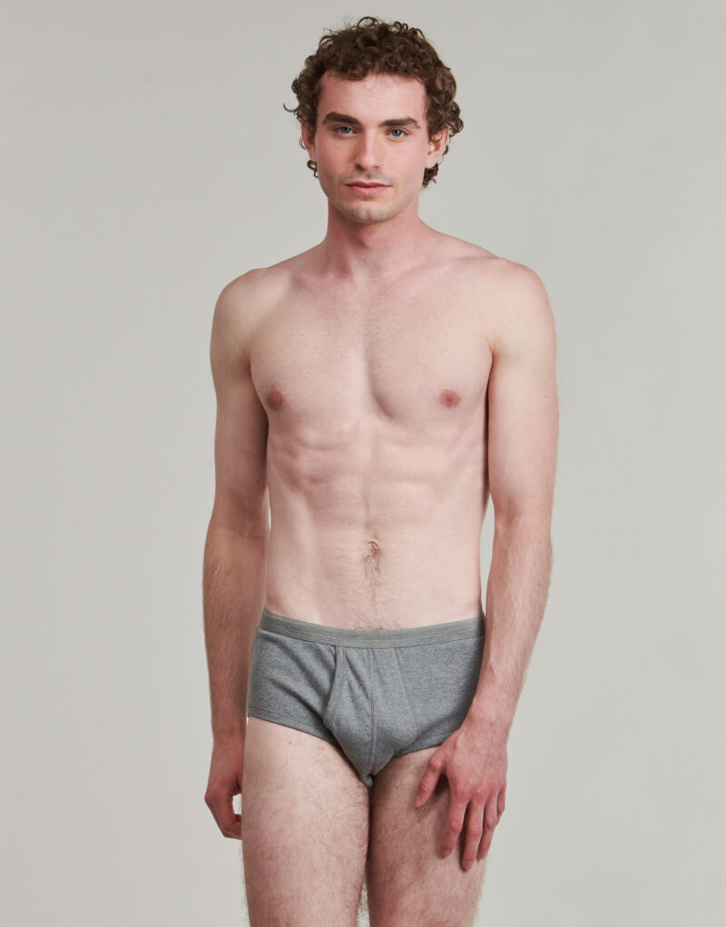 Slip Eminence HERITAGE PUR COTON Grigio Slip Uomo - 2