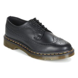 3989 BROGUE BLACK SMOOTH  Nero