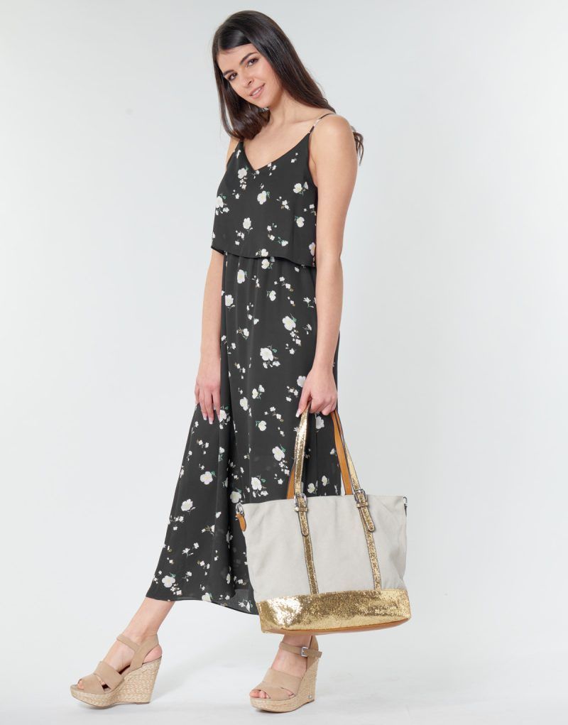 Moony Mood      ADEL  Nero  Abito lungo Donna - immagine 3