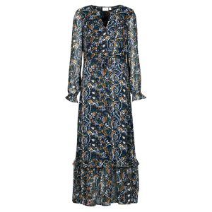 Abito Lunghi    VIKELLY V-NECK L/S ANCLE  Multicolore