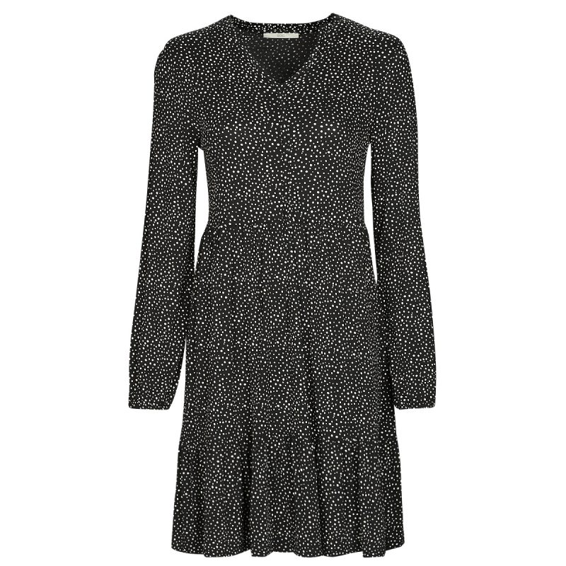Abito corto    CVE AOP crepe d  Multicolore