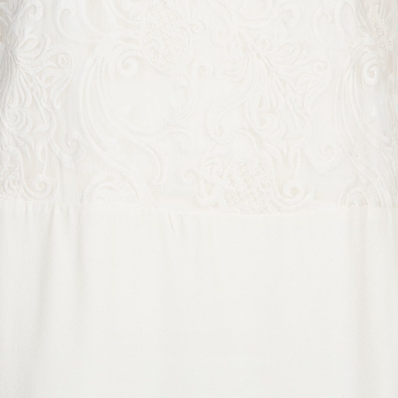 Abito corto  Naf Naf  LYNO  Bianco -  Abiti cortiDonna - 5