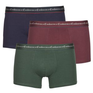 Boxer uomo Eminence BUSINESS BOXER Pack de 3 in color bordeaux, confezione comoda e alla moda per il tuo guardaroba. Realizzati con materiali di alta qualità per il massimo comfort e supporto. Ideali per l'uso quotidiano, questi boxer offrono un fit perfetto e un design elegante. Acquista ora i boxer Eminence BUSINESS BOXER e migliora il tuo stile intimo.