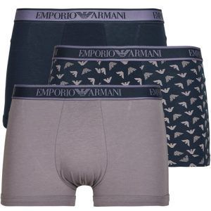 Boxer uomo Emporio Armani CORE LOGO BAND PACK X3 in multicolore, set di 3 pezzi, tessuto morbido e confortevole, design elegante con logo Emporio Armani visibile. Ideali per un comfort quotidiano e stile raffinato. Acquista ora i boxer Emporio Armani e migliora il tuo guardaroba intimo.