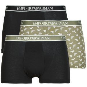 Boxer da uomo Emporio Armani CORE LOGO BAND PACK X3 in multicolore. Set di tre boxer eleganti e confortevoli, caratterizzati dal logo distintivo di Emporio Armani sulla banda. Ideali per chi cerca stile e comodità nella lingerie maschile. Acquista ora per aggiungere un tocco di classe al tuo guardaroba intimo!