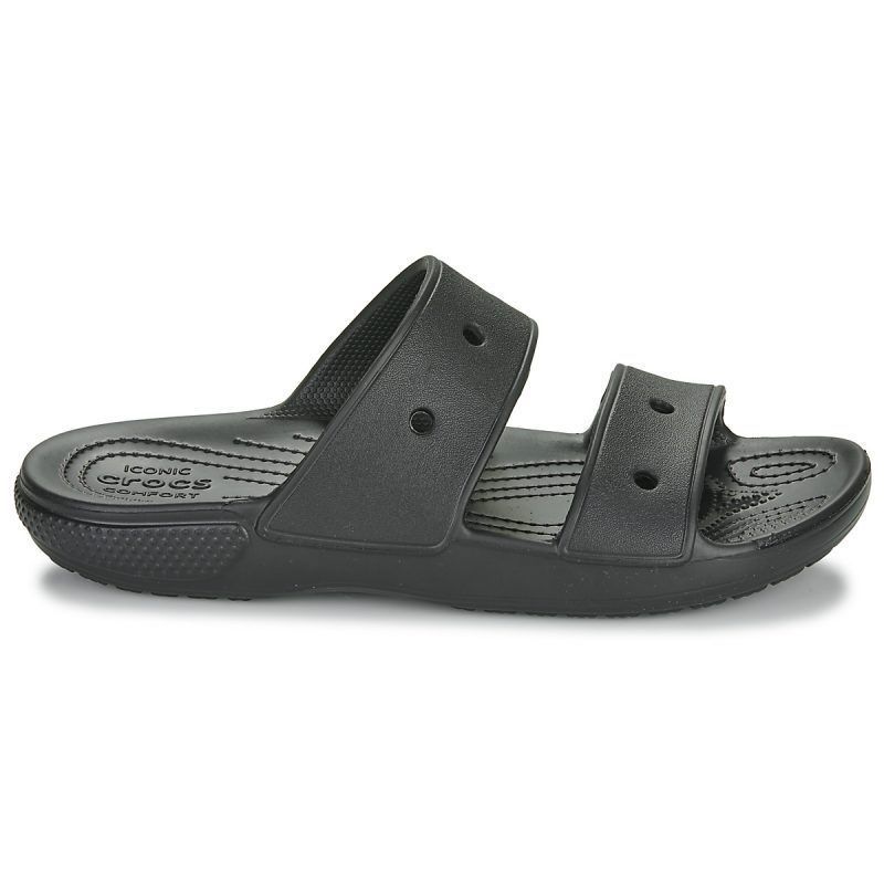 Crocs CLASSIC CROCS SANDAL Nero - Ciabatta Donna - 2