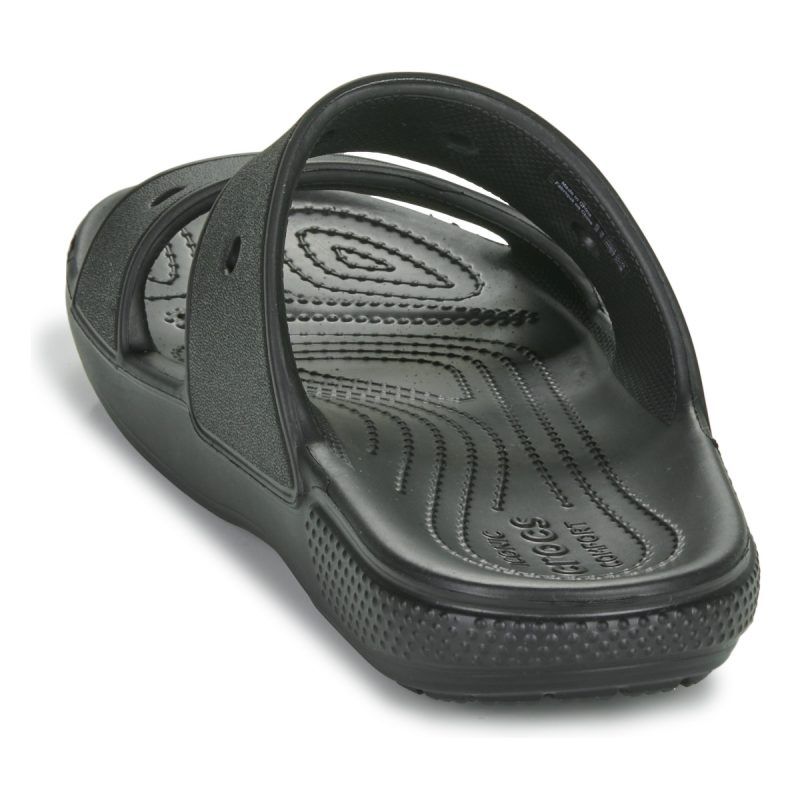 Crocs CLASSIC CROCS SANDAL Nero - Ciabatta Donna - 5
